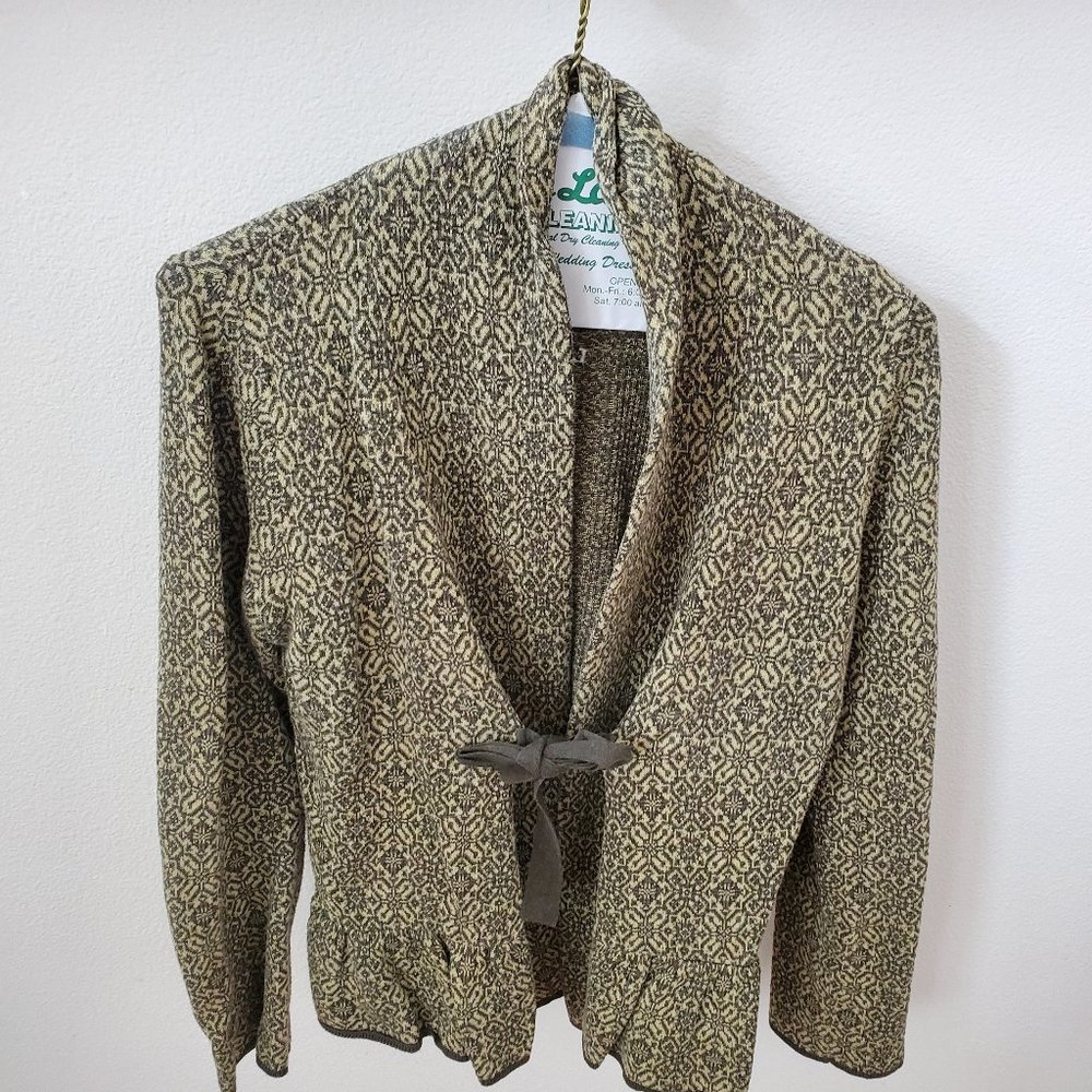 Green Knit  Sweater
